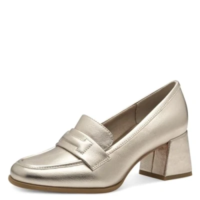 Abbildung von MARCO TOZZI Damen Trotteur Elegant Bequem, Beige (Platinum), 37 EU