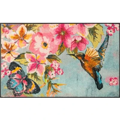 Abbildung von wash+dry Fußmatte, Bloomibri 75x120cm, innen und außen, waschbar, bunt