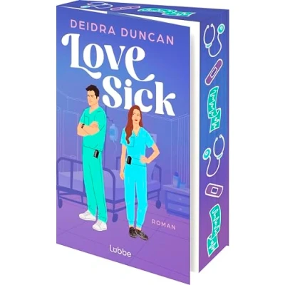 Abbildung von Love Sick: Roman Enemies to Lovers trifft &#039;Grey&#039;s Anatomy&#039; Limitierter Farbschnitt exklusiv in der 1. Auflage