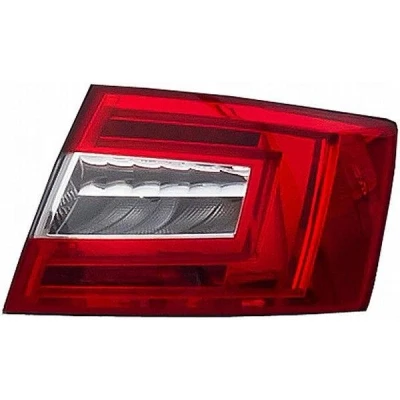 Abbildung von HELLA 2SK 011 053 091 Rückleuchte links H21W, P21W, PY21W, W5W ohne Glühlampen Lampenträger SKODA: Octavia 3 Schrägheck