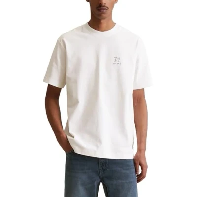 Abbildung von Marc O&#039;Polo Denim Tshirt print, Herren, Größe: Large, White