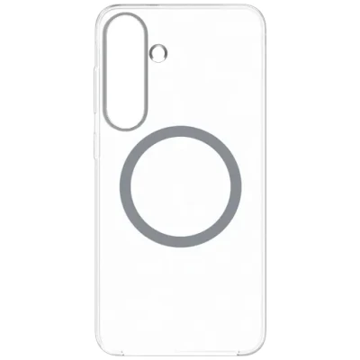 Abbildung von Samsung Galaxy S25 Plus Hülle MagSafe TPU (Plastik) Original Backcover Handyhülle Transparent