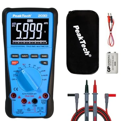 Abbildung von PeakTech 2030 True RMS 1000 V Digitalmultimeter 6.000 Counts