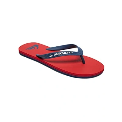 Abbildung von Quiksilver Herren MOLOKAI Flip Flop, Mehrfarbig (Red/Blue/Red Xrbr), 41 EU