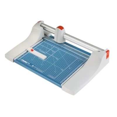 Abbildung von Dahle 440 Papierschneider (bis DIN A4, 35 Blatt Schneidleistung) 360 mm, blau