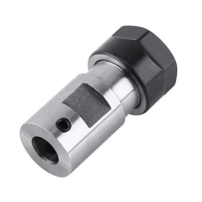 Abbildung von ER11 8MM Motorwelle Spannzange Werkzeugaufnahme Halter Verlängerungsstange innen für CNC Fräsen