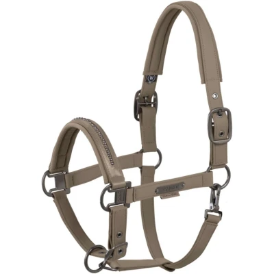 Abbildung von Eskadron Halfter Softshell Pearls Platinum &#039;25 Smoky Taupe Pony Agradi.deVerkauft von Agradi