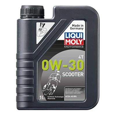 Abbildung von LIQUI MOLY Motorbike 4T 0W 30 Scooter 1 L Motorrad Synthesetechnologie Motoröl Art. Nr.: 21153