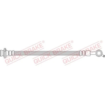 Abbildung von Bremsschlauch QUICK BRAKE 58.022, Rechts