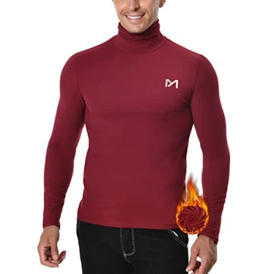 Abbildung von MEETYOO Men&#039;s U45 SY Shirt, Rot, S