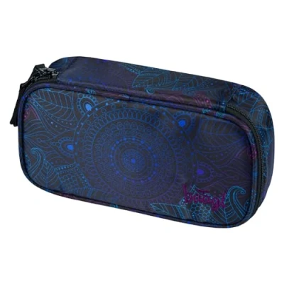 Abbildung von Baagl Federmäppchen für Mädchen Schulmäppchen Schreibwaren Schulsachen Federtasche, Kinder Federmappe, Etui Schule (Zen)