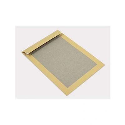 Abbildung von Netuno 100x Papprückwand Versandtaschen braun DIN C4 229 x 324 mm 400g Kuvert mit Papprücken Briefhüllen Rückwand aus Graupappe Papprückwandtaschen Versandumschläge verstärktem Kartonrücken