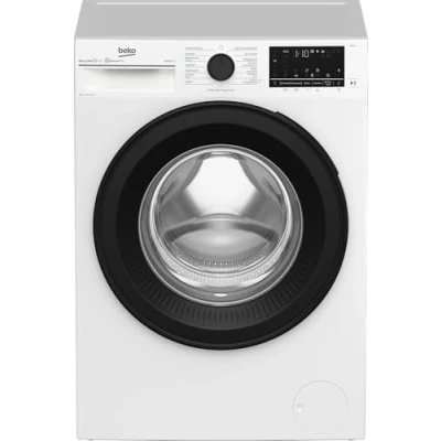 Abbildung von Beko B3WFR58615W Waschvollautomat, 8 kg, Schleuderwahl 1600 U/min, SteamCure Dampffunktion, allergikergeeignet, AquaWave Schontrommel, Bluetooth Steuerung, Weiß