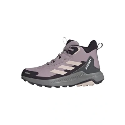 Abbildung von Adidas Terrex Anylander MID RAIN.RDY Hiking Hikingschuh, Damen, Größe: 37 1/3, Preloved fig putty mauve aurora black Schuhe