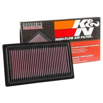 Abbildung von K&amp;N 33 3052 Motorluftfilter: Hochleistung, Prämie, Abwaschbar, Ersatzfilter,Erhöhte Leistung, 2014 2019 (i20 II)