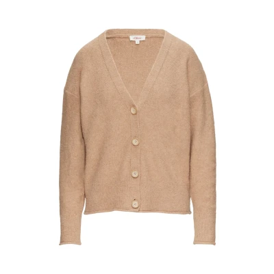 Abbildung von s.Oliver Strickjacke, Damen, Größe: 34, Hellbraun