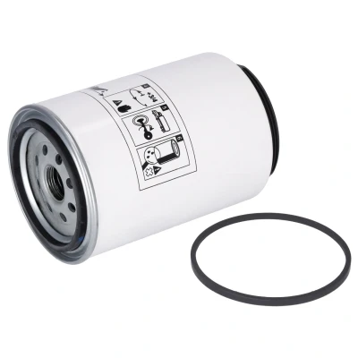 Abbildung von FEBI BILSTEIN 26979 Kraftstofffilter Anschraubfilter, mit Wasserabscheider Dichtring DAF: CF 75