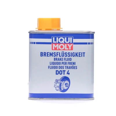 Abbildung von LIQUI MOLY DOT 4 3085 Bremsflüssigkeit 0,5 BMW: 3 Saloon, 1 Hatchback, X3, VOLKSWAGEN: Touran I, Passat B8 Variant, AUDI: A4 A3 Sportback