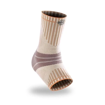 Abbildung von BAUERFEIND Sprunggelenkbandage zum Wandern „Outdoor Ankle Support“, 1 Unisex Knöchelbandage, Fussbandage, Rechts &amp; Links tragbar, Merino Wolle, XS