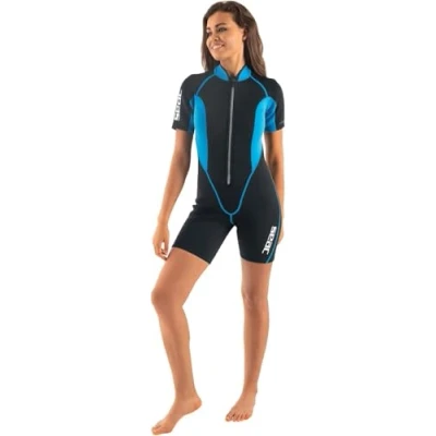 Abbildung von Seac Damen Neopren und mehr SEALIGHT Shorty Neoprenanzug, Mehrfarbig, XL