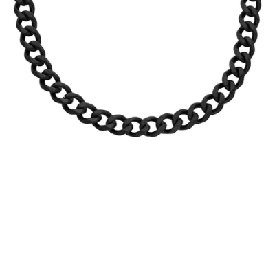 Abbildung von Fossil Halskette, Herren, Größe: One Size, Black