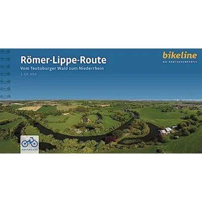 Abbildung von Römer Lippe Route: Vom Teutoburger Wald zum Niederrhein, 1:50.000, 297 km, GPS Tracks Download, LiveUpdate (Bikeline Radtourenbücher)