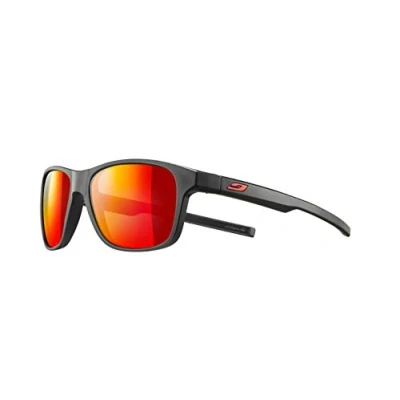 Abbildung von JULBO Unisex Kids Cruiser Sunglasses, Schwarz/Rot, FR : S (Taille Fabricant 10 15 Years)