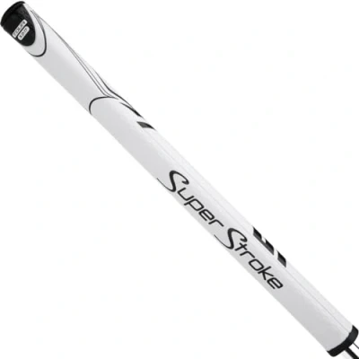 Abbildung von Superstroke Zenergy 3.0 Puttergriff, 43,2 cm, Weiß/Schwarz