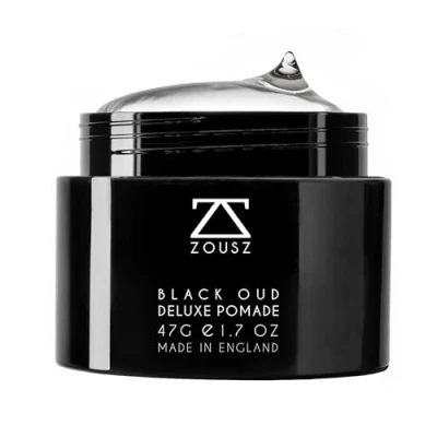 Abbildung von ZOUSZ Black Oud Deluxe Pomade Premium Haarwachs &amp; Styling Clay für Männer alle Haartypen Ideal als Geschenk Männer, 47g