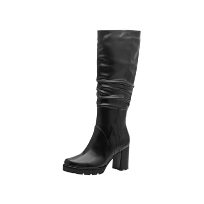 Abbildung von Marco Tozzi High Heel Stiefel, Damen, Größe: 39, Black Schuhe