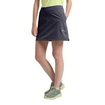 Abbildung von Jack Wolfskin Hiking Alpine Skort Sportrock, Damen, Größe: 38, Graphite