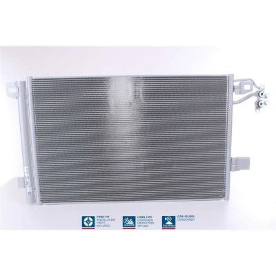 Abbildung von NISSENS 940345 Klimakondensator mit Trockner Aluminium 687 R 134a VOLKSWAGEN: Transporter 5, 5 Bus, Multivan (7HM