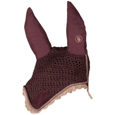 Abbildung von BR Fliegenhaube Event Baumwolle Dunkel Schoko Pony