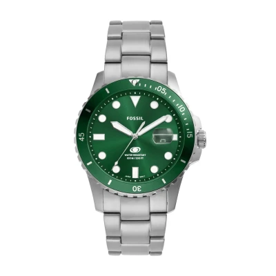 Abbildung von Fossil Uhr silvercoloured, Herren, Größe: One Size, Silver coloured