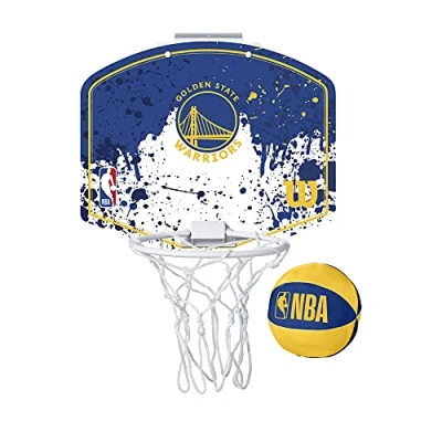 Abbildung von Wilson MINI Basketballkorb NBA TEAM HOOP, GOLDEN STATE WARRIORS, Kunststoff