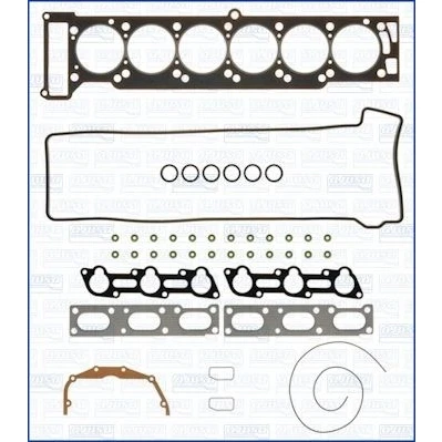 Abbildung von AJUSA 52137700 Dichtungssatz, Zylinderkopf mit Zylinderkopfdichtung, Ventilschaftabdichtung FIBERMAX OPEL: Omega A Caravan