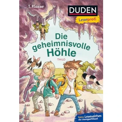 Abbildung von Duden Leseprofi Die geheimnisvolle Höhle, 1. Klasse: Kinderbuch für Erstleser ab 6 Jahren