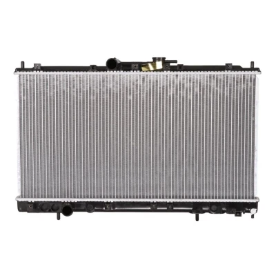 Abbildung von NRF 53312 Kühler, Motorkühlung Aluminium 708 375 26 Kühlrippen gelötet MITSUBISHI: GALANT 6, 6