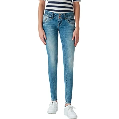 Abbildung von LTB Julita X Rosen undamaged Safe wash Jeans Skinny Fit Fit, Damen, Größe: 26x30, Lelia