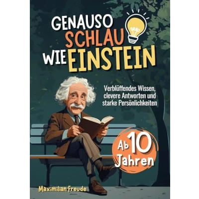 Abbildung von Genauso schlau wie Einstein: Verblüffendes Wissen, clevere Antworten und starke Persönlichkeiten Ab 10 Jahren