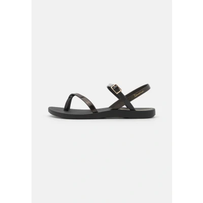 Abbildung von Ipanema Fashion Zehentrenner, Damen, Größe: 39, Black/gold Schuhe