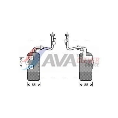 Abbildung von PRASCO VOD165 Trockner R 134a Aluminium VOLVO: V50, C30