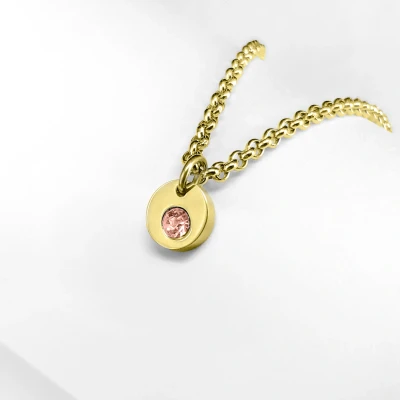 Abbildung von Ponytail&amp;Co Anhänger Pfirsich Mini Gold