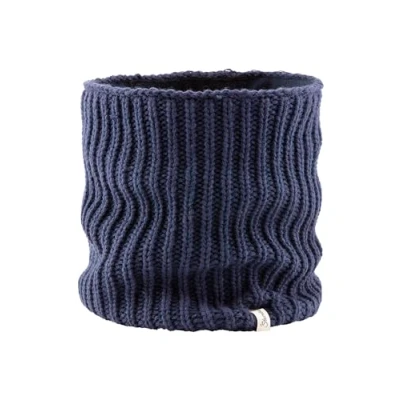 Abbildung von Sterntaler Schlauchschal aus Strick Unisex warmer Baby Schal und Kinder Loop, gefüttert mit Microfleece marine, 0