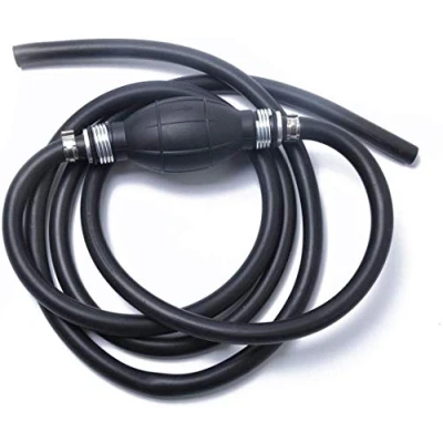 Abbildung von Milai Handpumpe Umfüllpumpe Absaugpumpe für Benzin,Wasser, Öl, Flüssigkeits inklusive Flaschenöffner,Universal Hand Kraftstoff Boot Auto Fahrzeug Diesel Benzin Öl Wasser(8 mm)