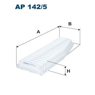Abbildung von FILTRON AP 142/5 Luftfilter 53mm 135mm 376mm Filtereinsatz