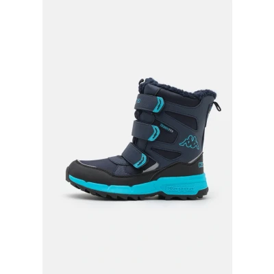 Abbildung von Kappa Vipos TEX Unisex Snowboot/Winterstiefel für Kinder, Größe: 36, Navy/türkis Textil/synthetik