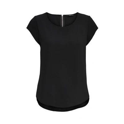 Abbildung von ONLY Onlvic Solid Bluse, Damen, Größe: 36, Black