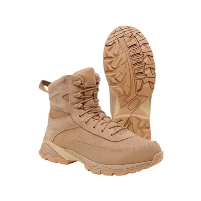 Abbildung von Brandit Accessoires Tactical Generation Schnürstiefelette, Damen, Größe: 43, Beige Schuhe