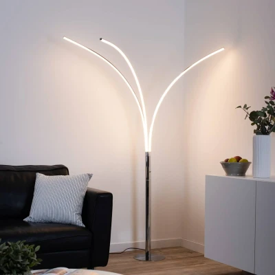 Abbildung von JUST LIGHT LED Stehlampe »MAJA«, 3 flammig, Leuchtmittel Board fest integriert